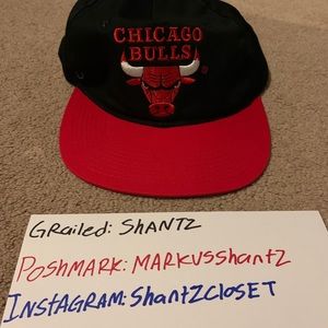 vintage Chicago bulls hat